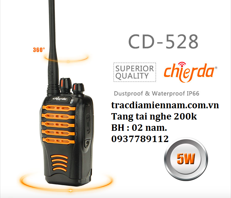 Máy Bộ Đàm Chierda CD 528